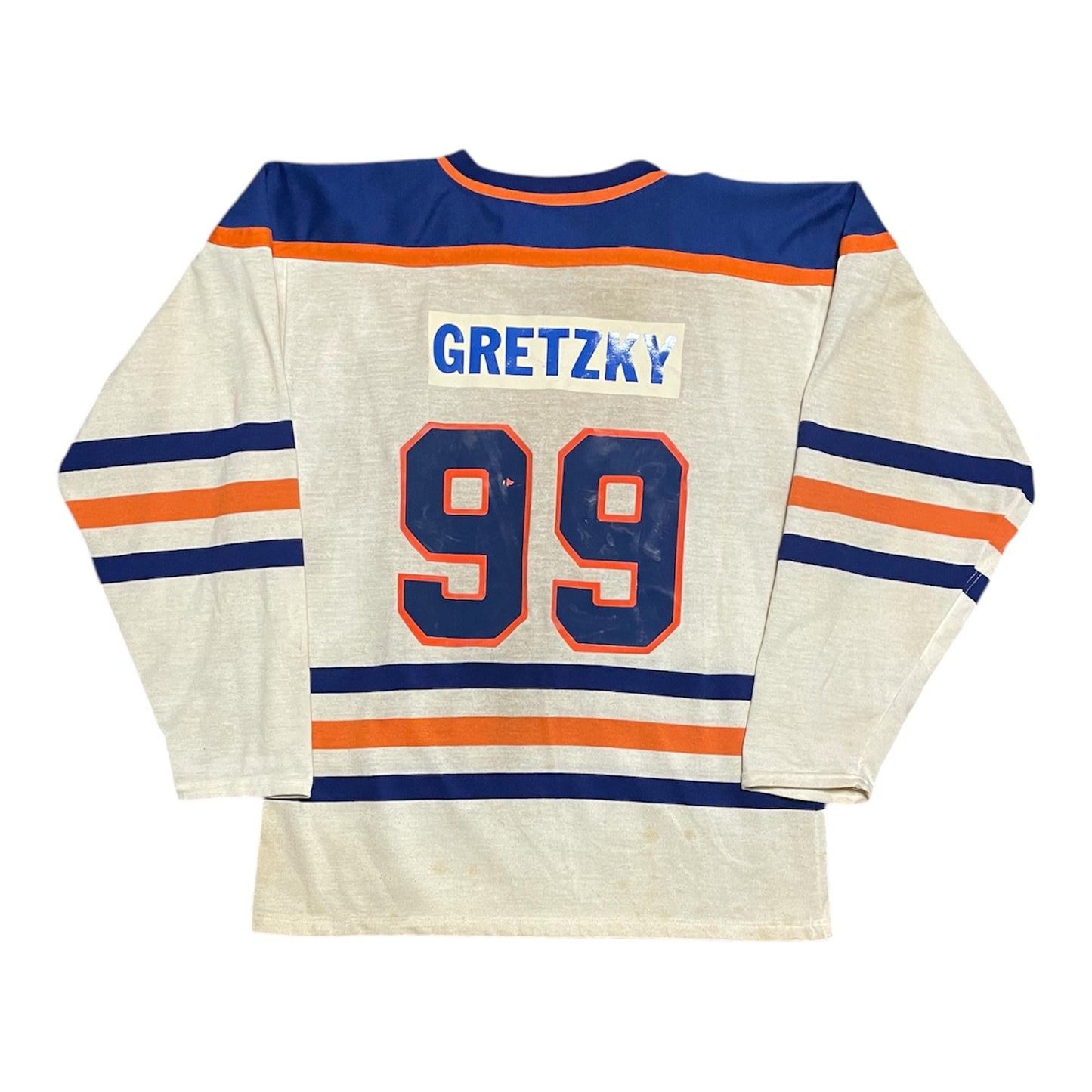 Vintage Edmonton Oilers Wayne Gretzky Jersey by Athletic Knit