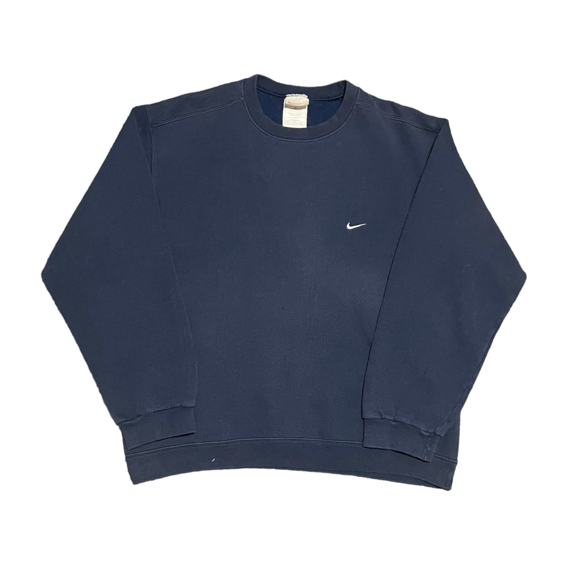 Vintage Nike Crewneck Navy Continuous Vintage