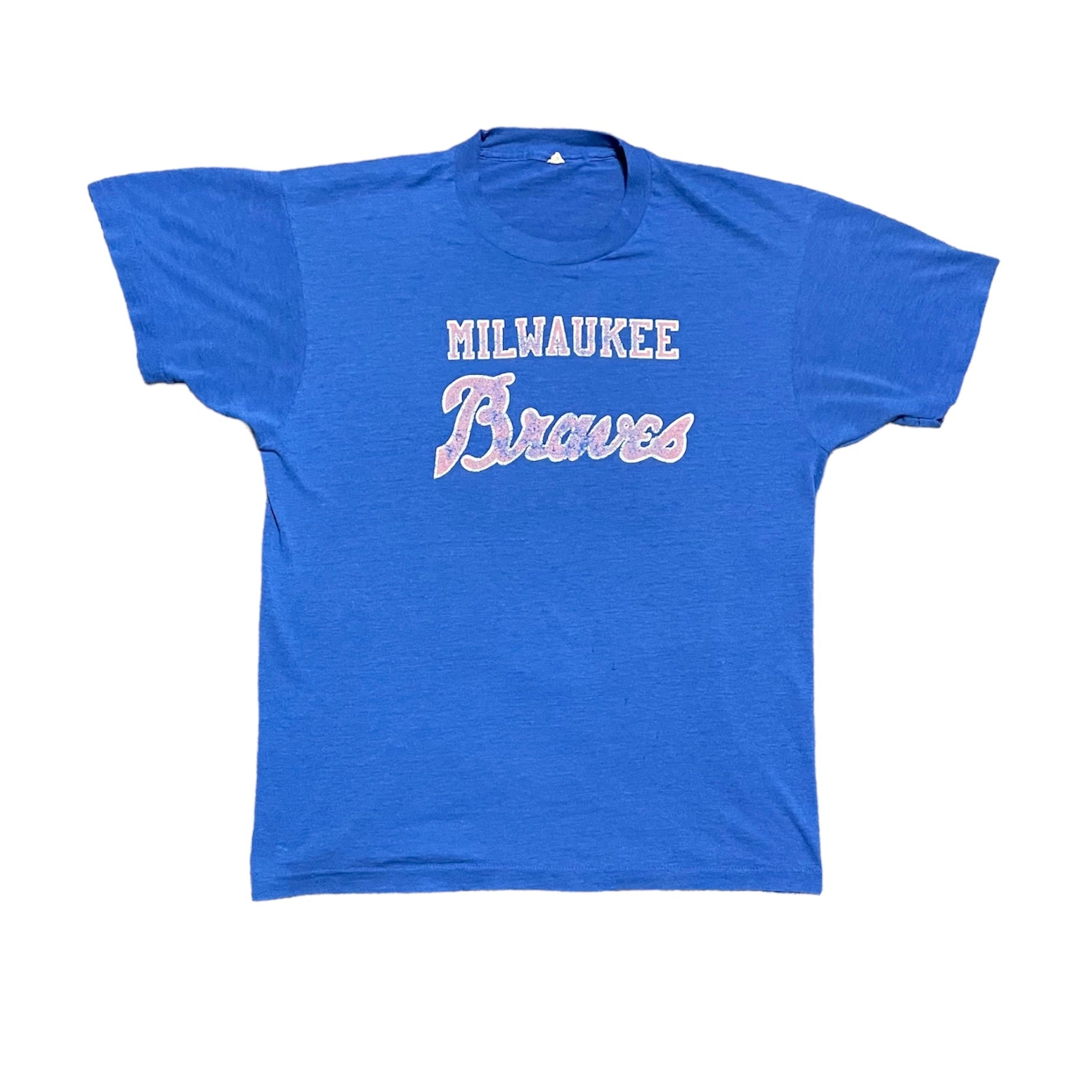  Milwaukee Braves Short Sleeve Tee, Classic