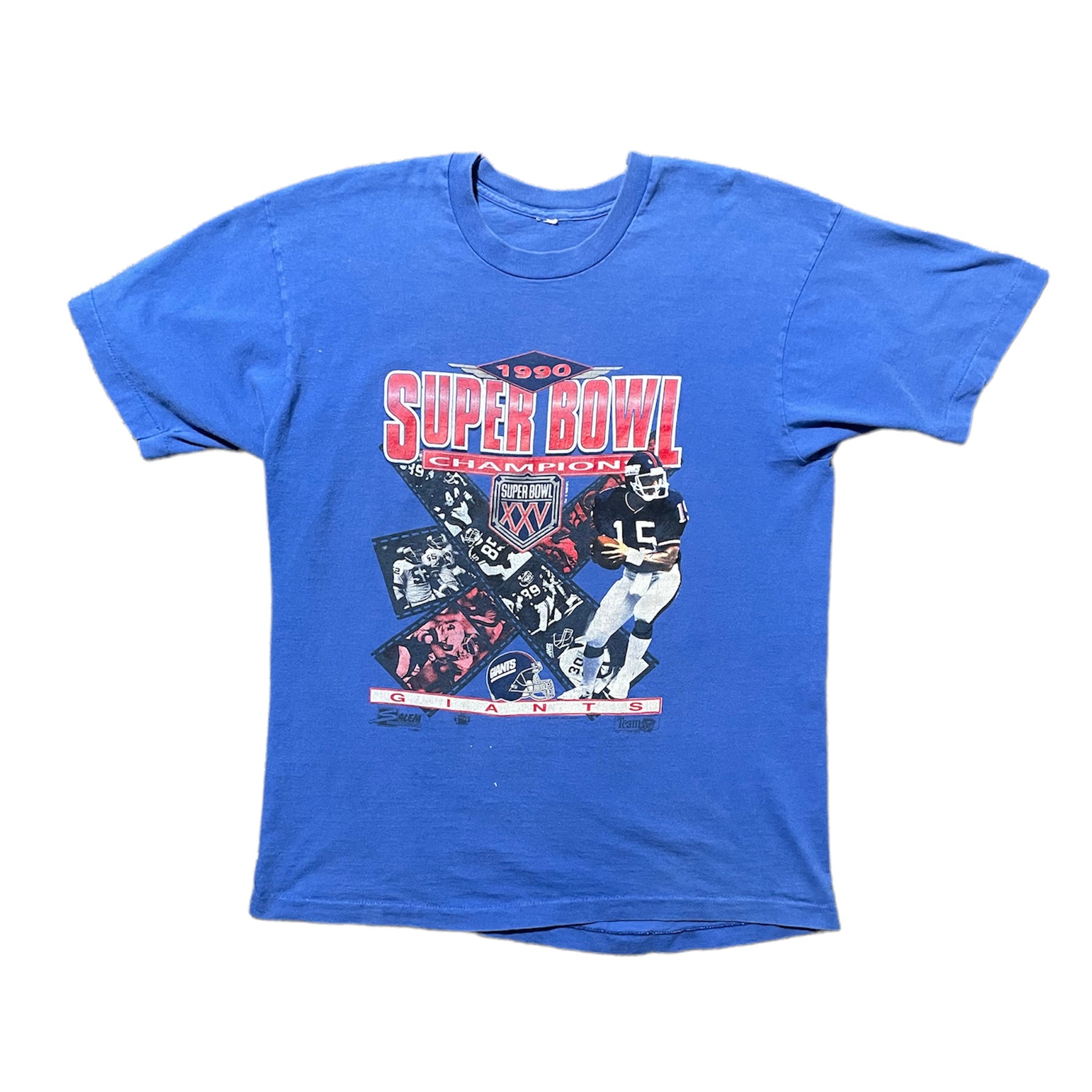 Vintage 1990 New York Giants Super Bowl XXV Champions T-Shirt