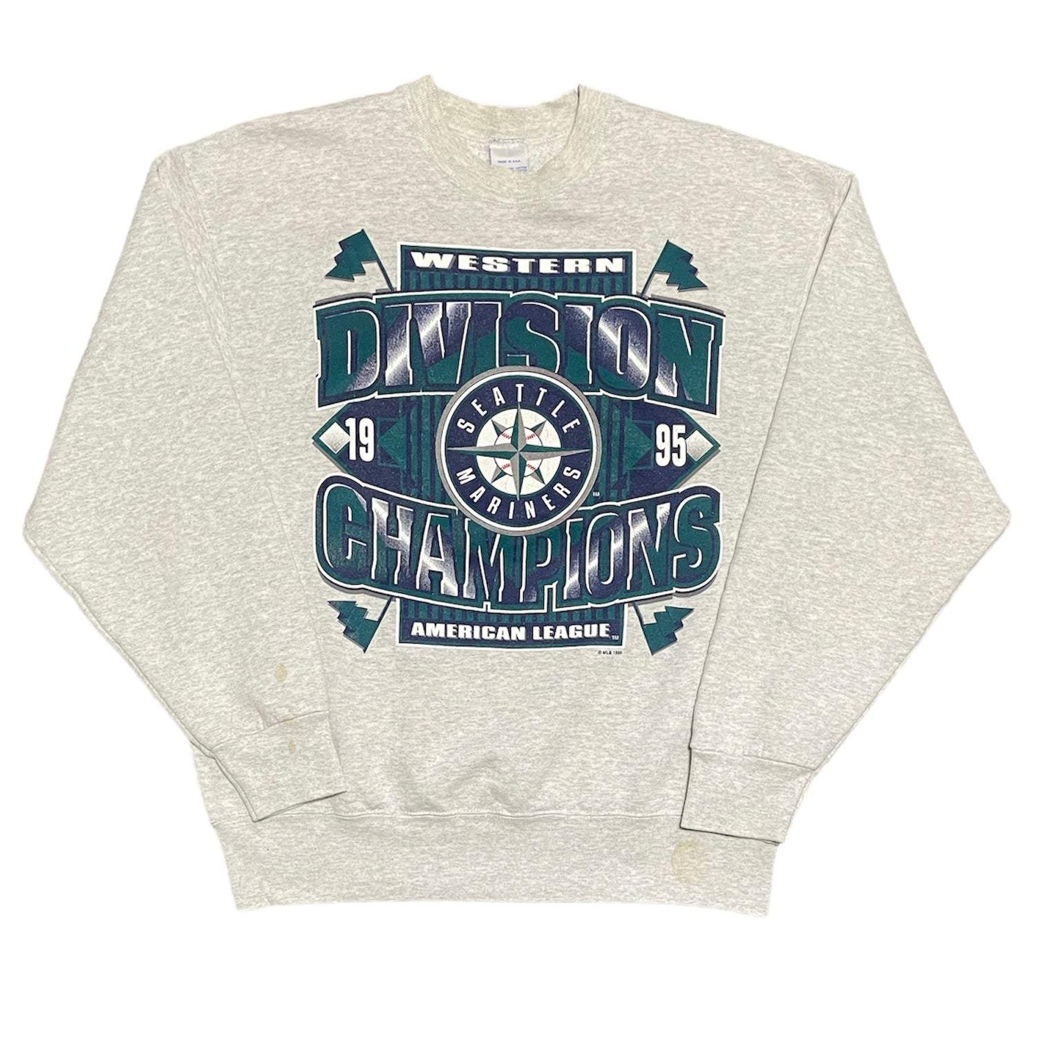 Vintage Seattle Mariner Crewneck Sweatshirt / T-shirt 