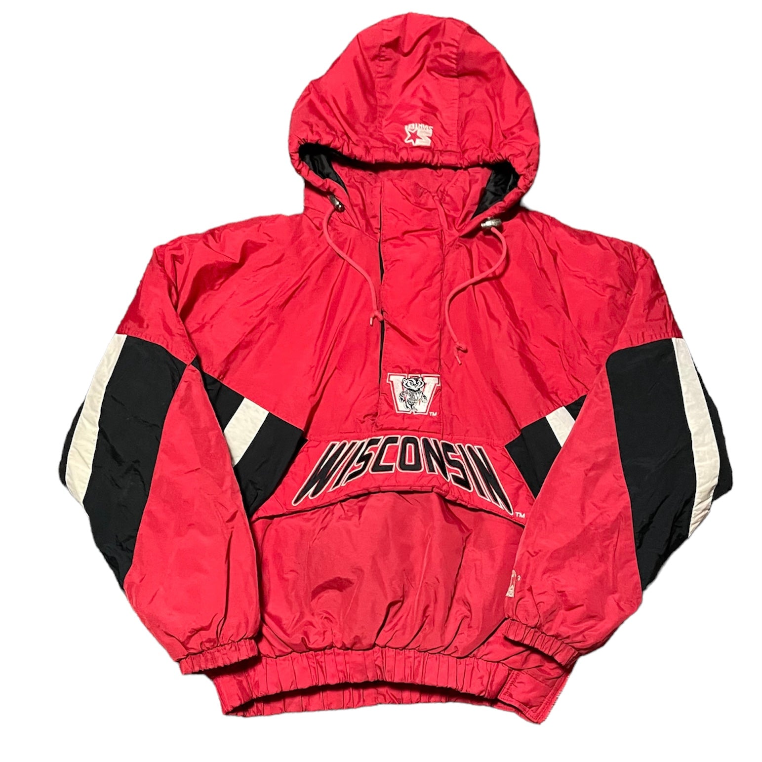 Vintage Starter Wisconsin Badgers Pullover Jacket – Continuous Vintage