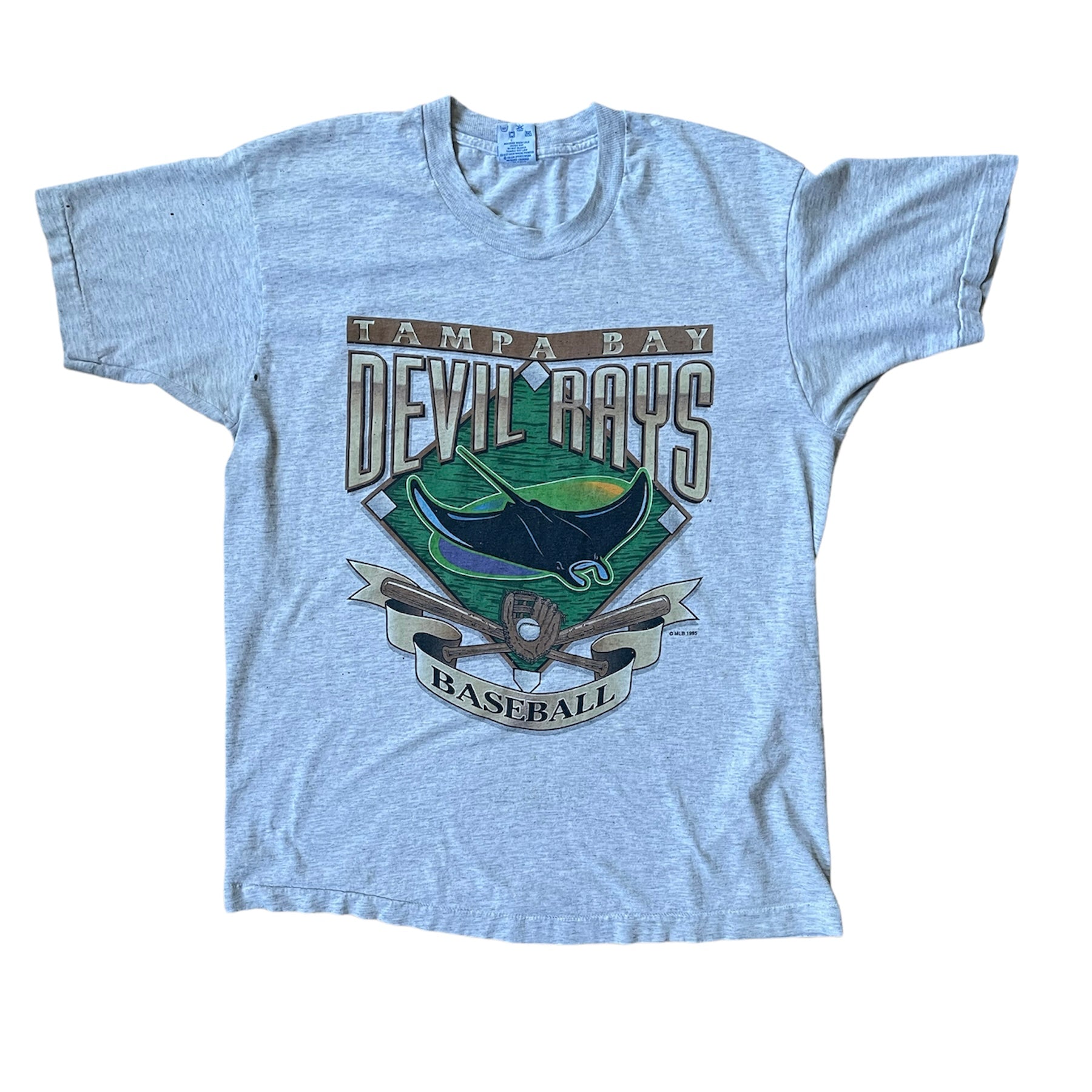 Glorydays Fine Goods Vintage Devil Rays T-Shirt Tampa MLB 90s