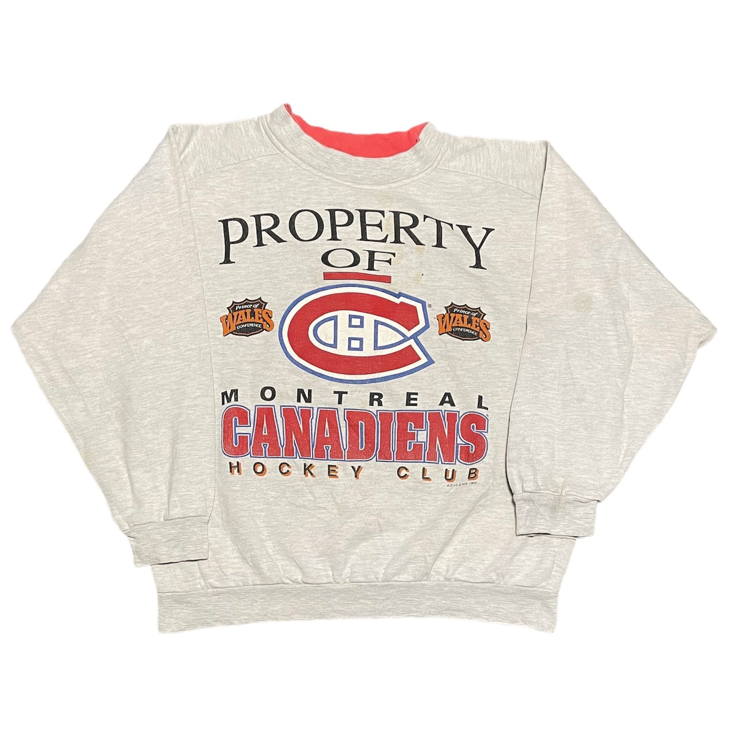 Vintage 1992 Montreal Canadiens Crewneck
