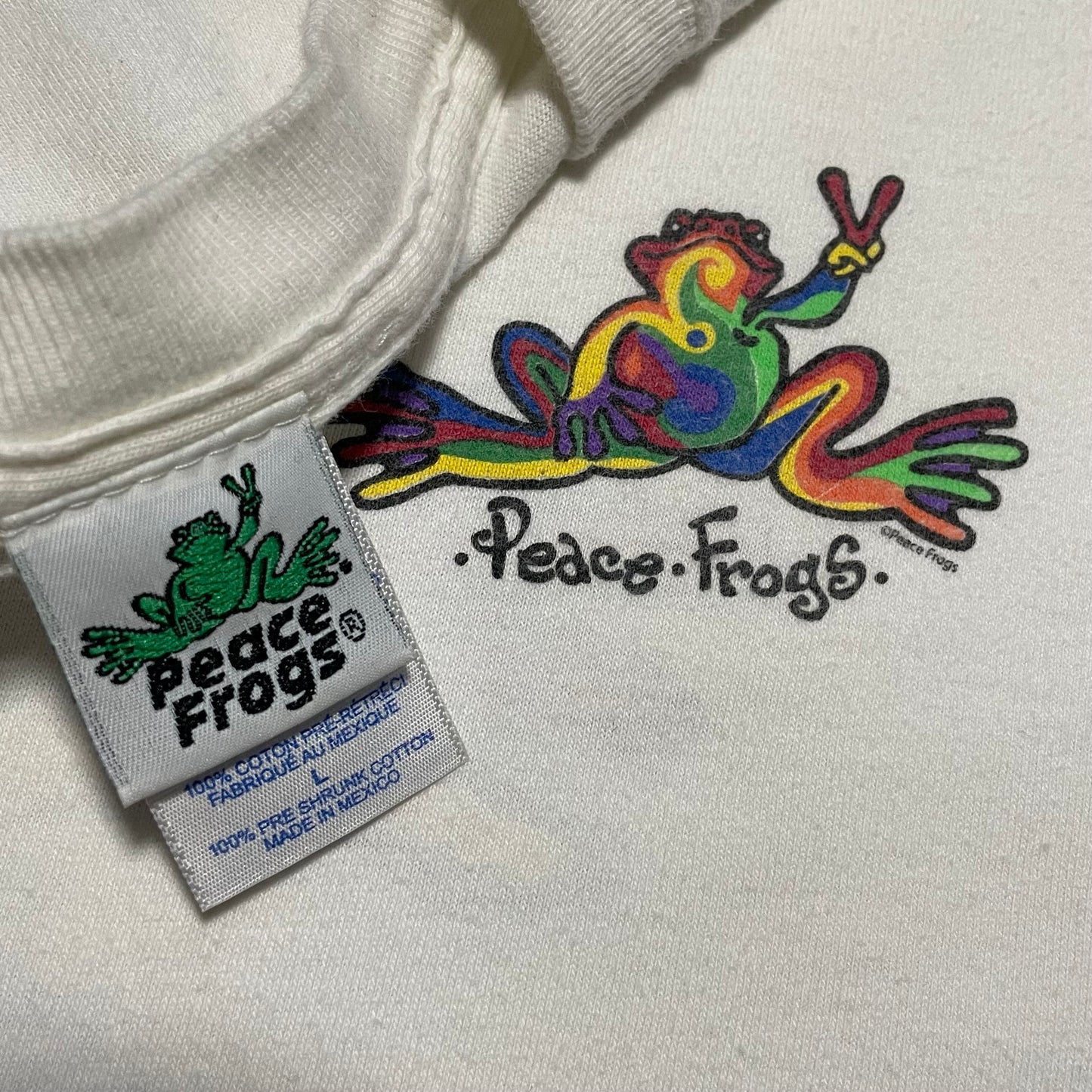 Vintage Peace Frogs T-Shirt