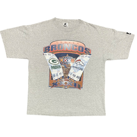 Vintage Denver Broncos Super Bowl XXXII Starter T-Shirt