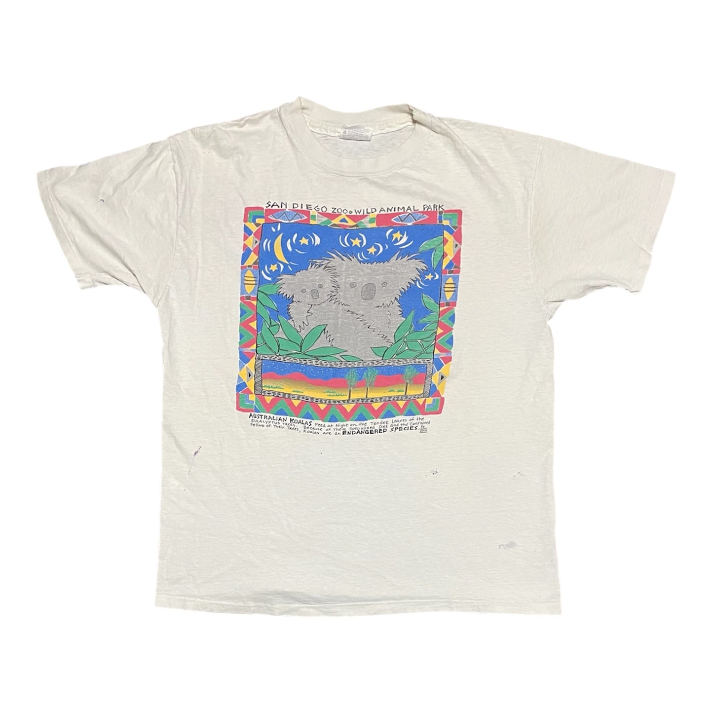 Vintage San Diego Zoo Australian Koalas T-Shirt