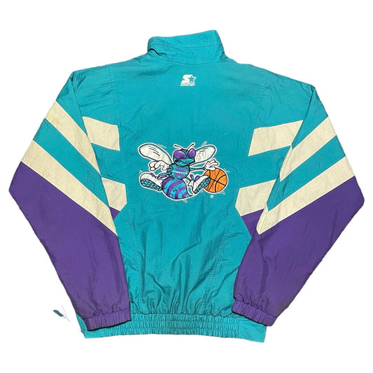 Vintage Charlotte Hornets Starter Pullover Jacket