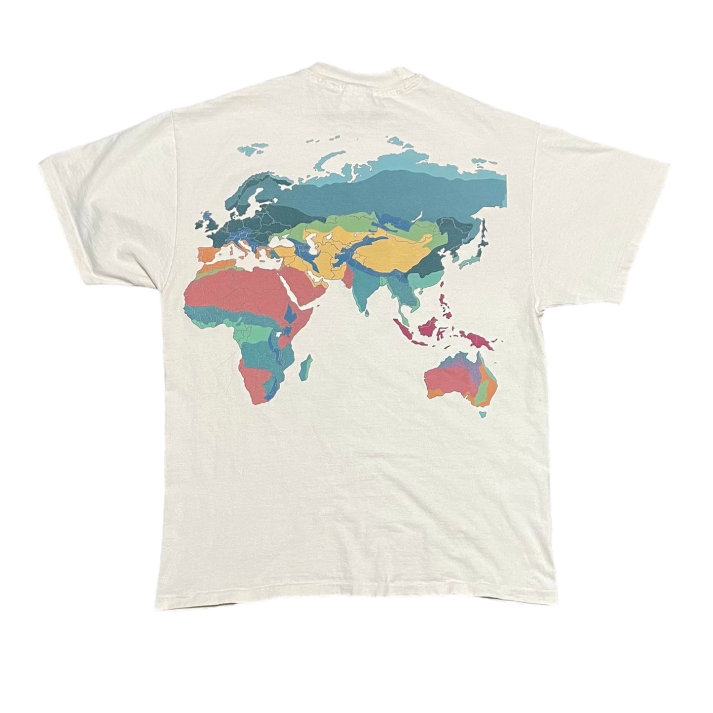 Vintage 1992 Ecological Regions of Earth T-Shirt