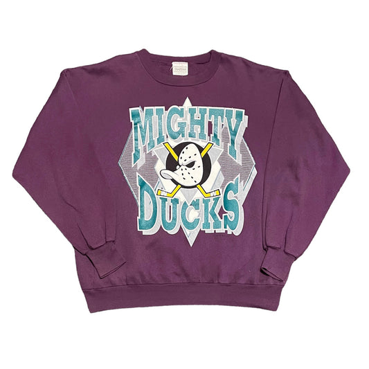 Vintage 1993 Anaheim Mighty Ducks Disney Crewneck