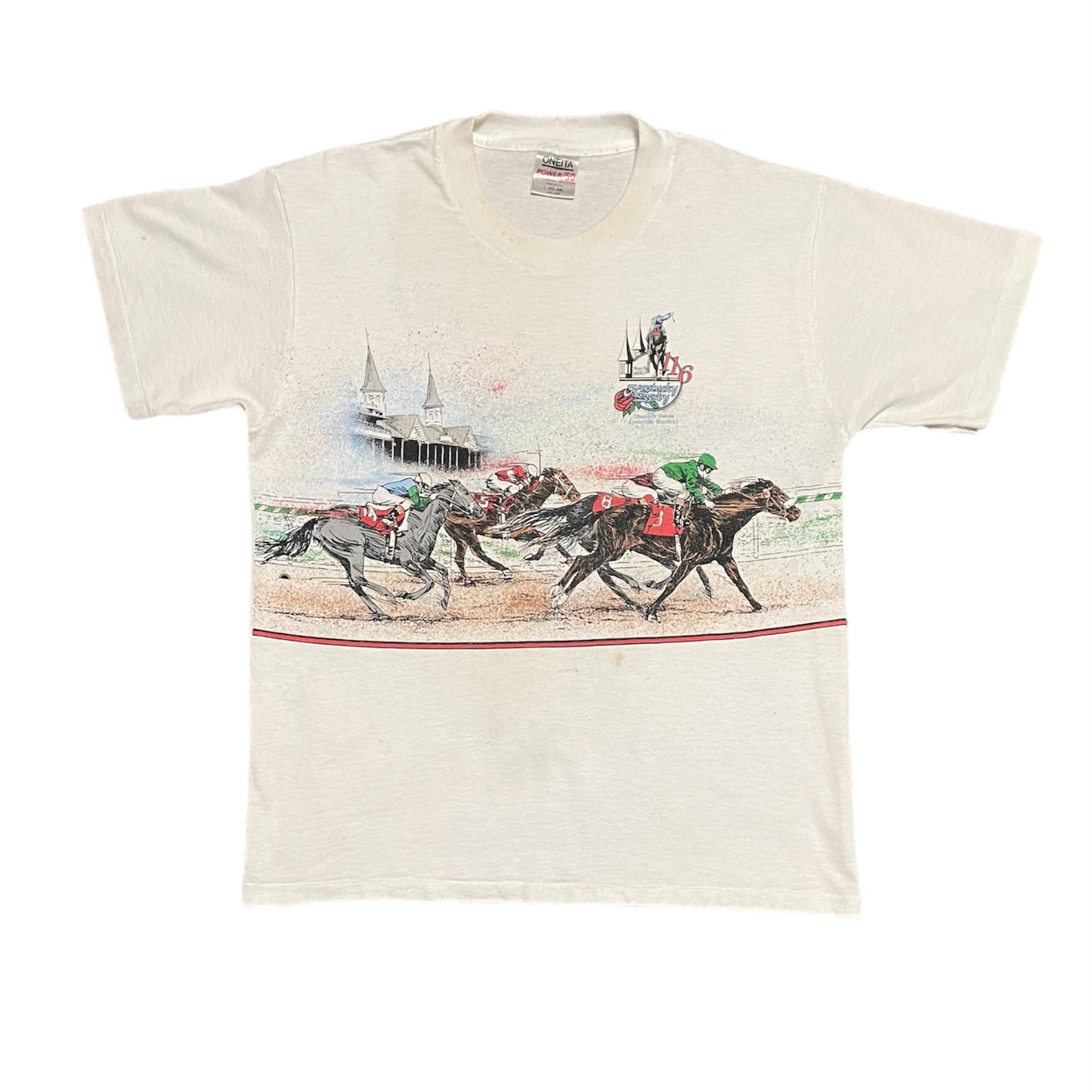 Vintage 1990 Kentucky Derby T-Shirt