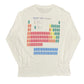 Vintage 1996 Periodic Table of the Elements Long Sleeve T-Shirt