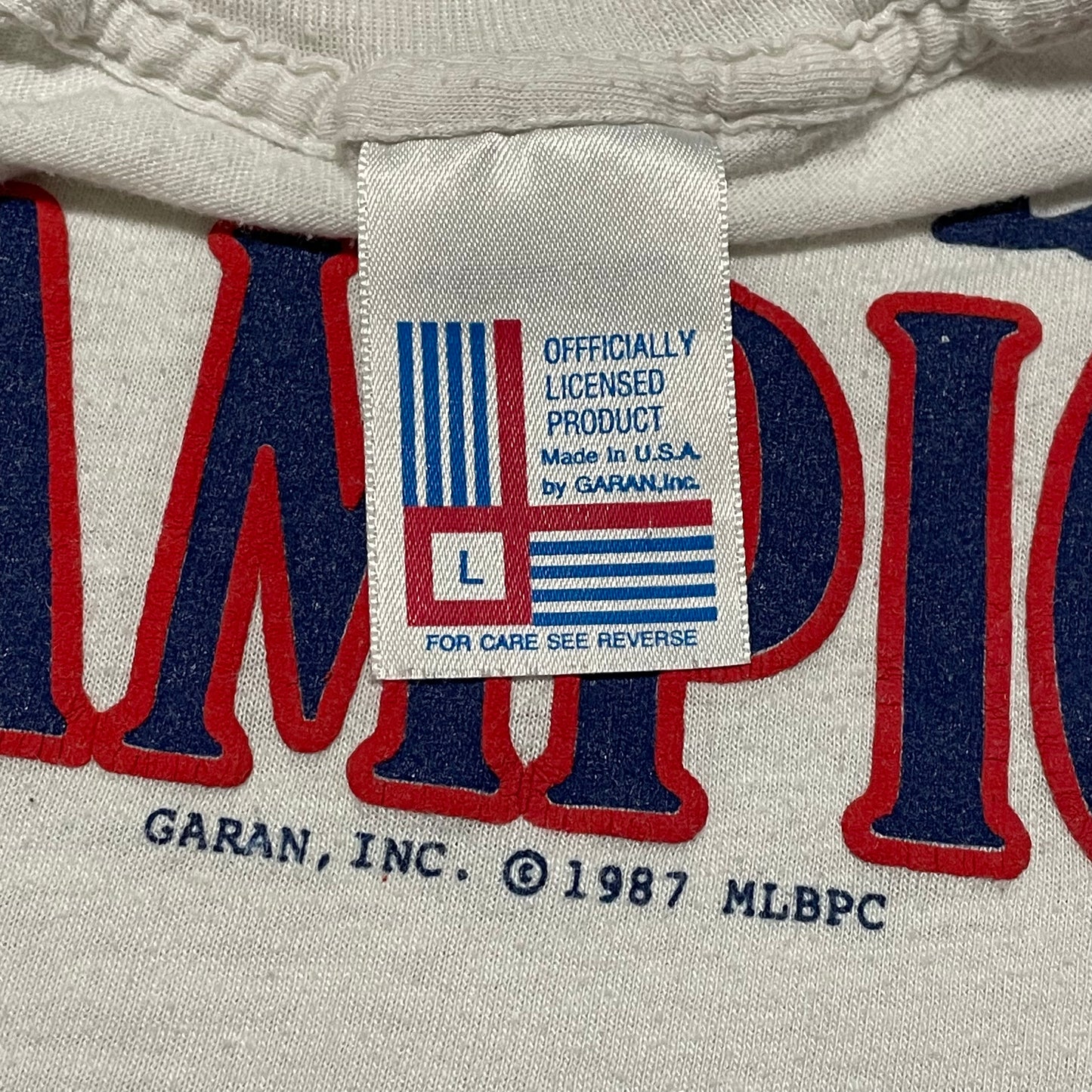 Vintage 1987 Minnesota Twins World Series Champions T-Shirt