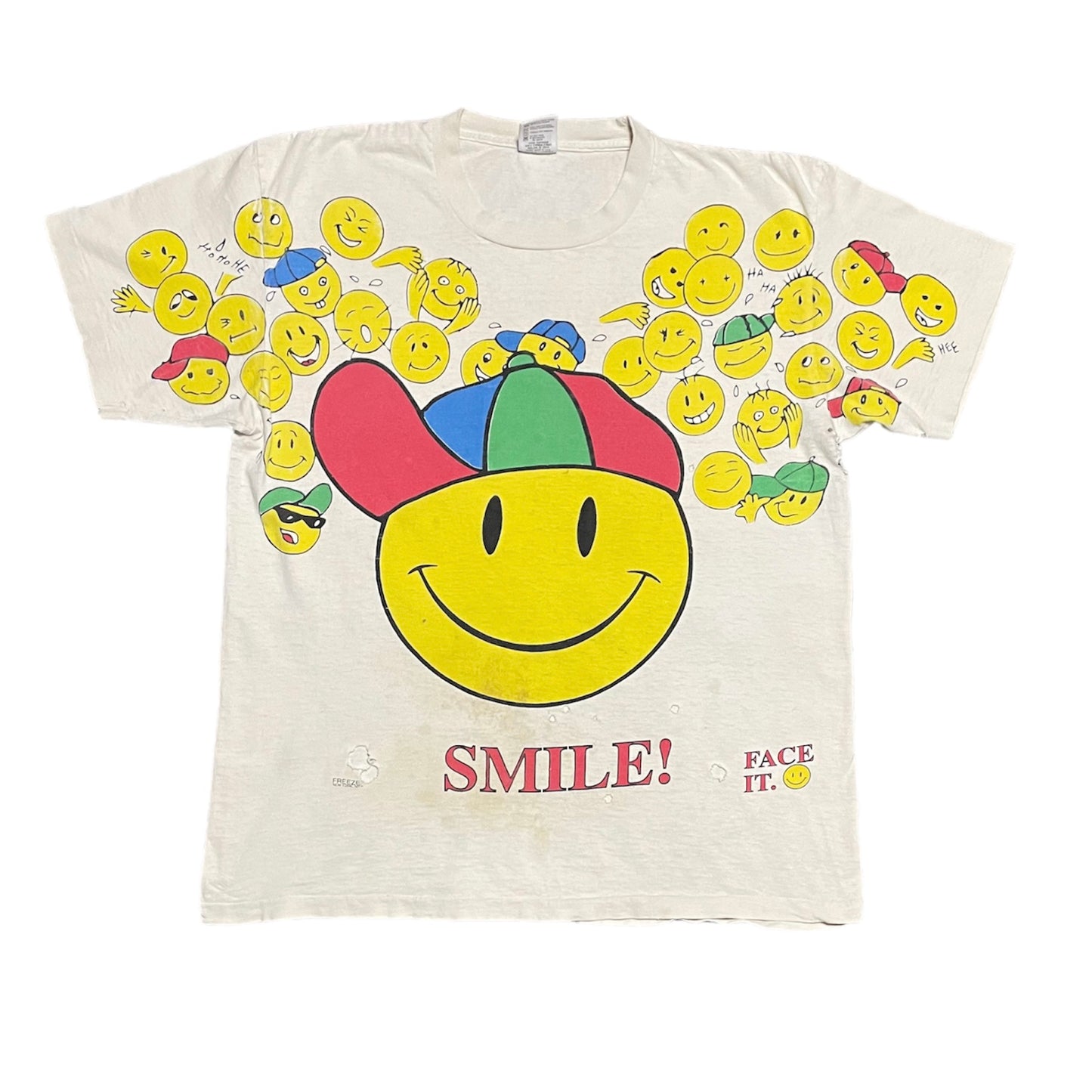 Vintage Smile Emoji T-Shirt