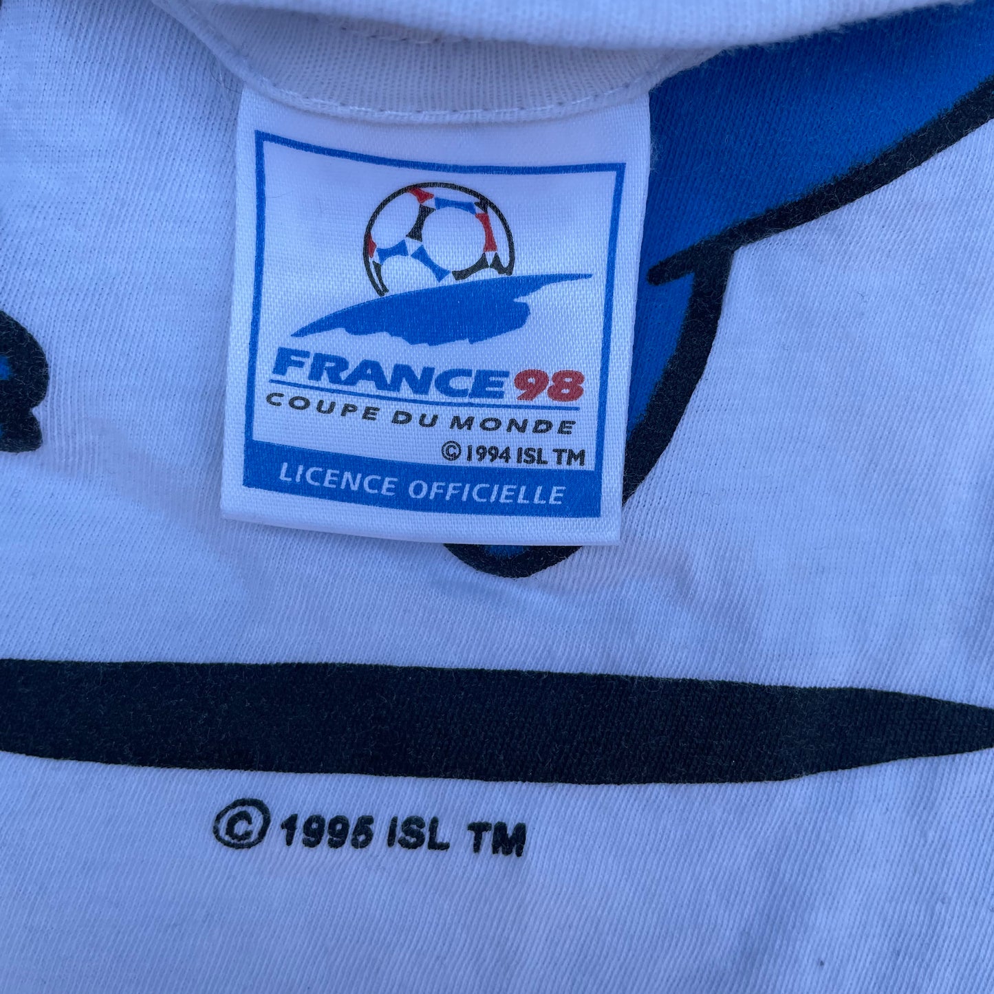 Vintage 1998 France World Cup T-Shirt
