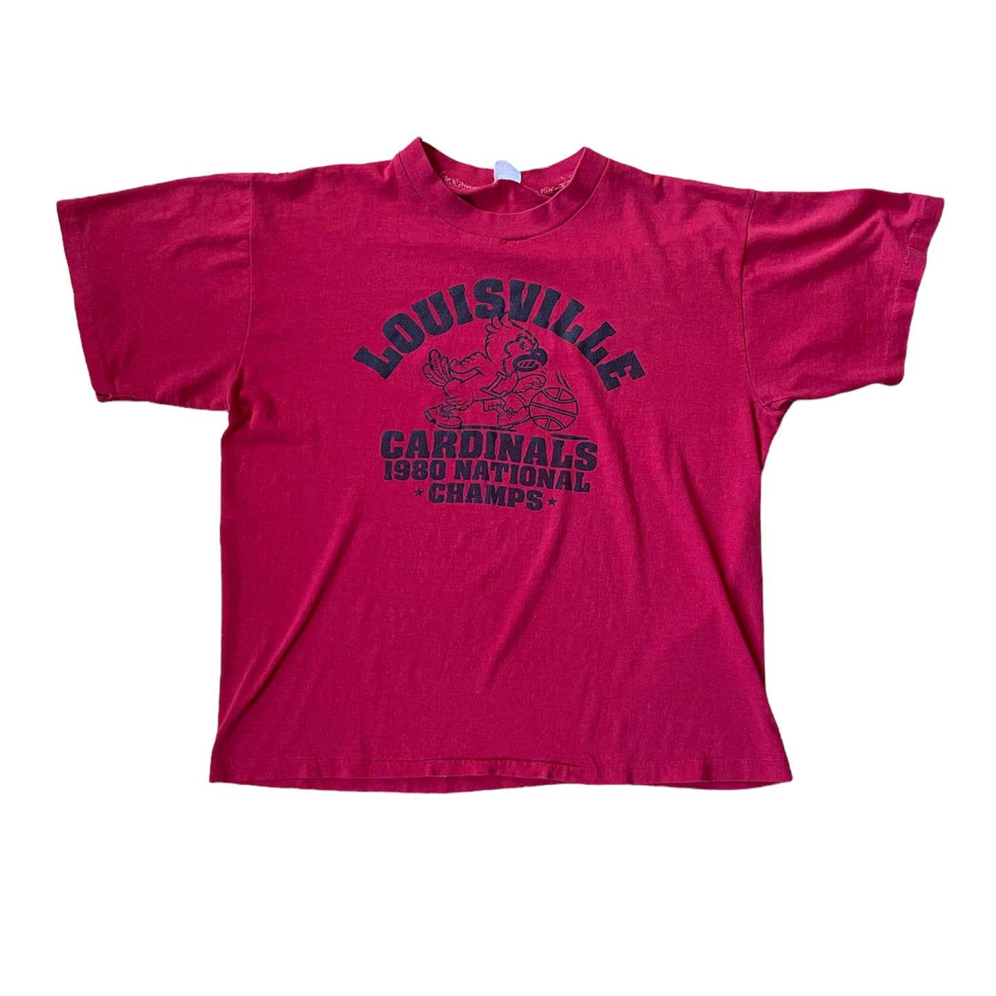 Vintage 1980 Louisville Cardinals National Champions T-Shirt