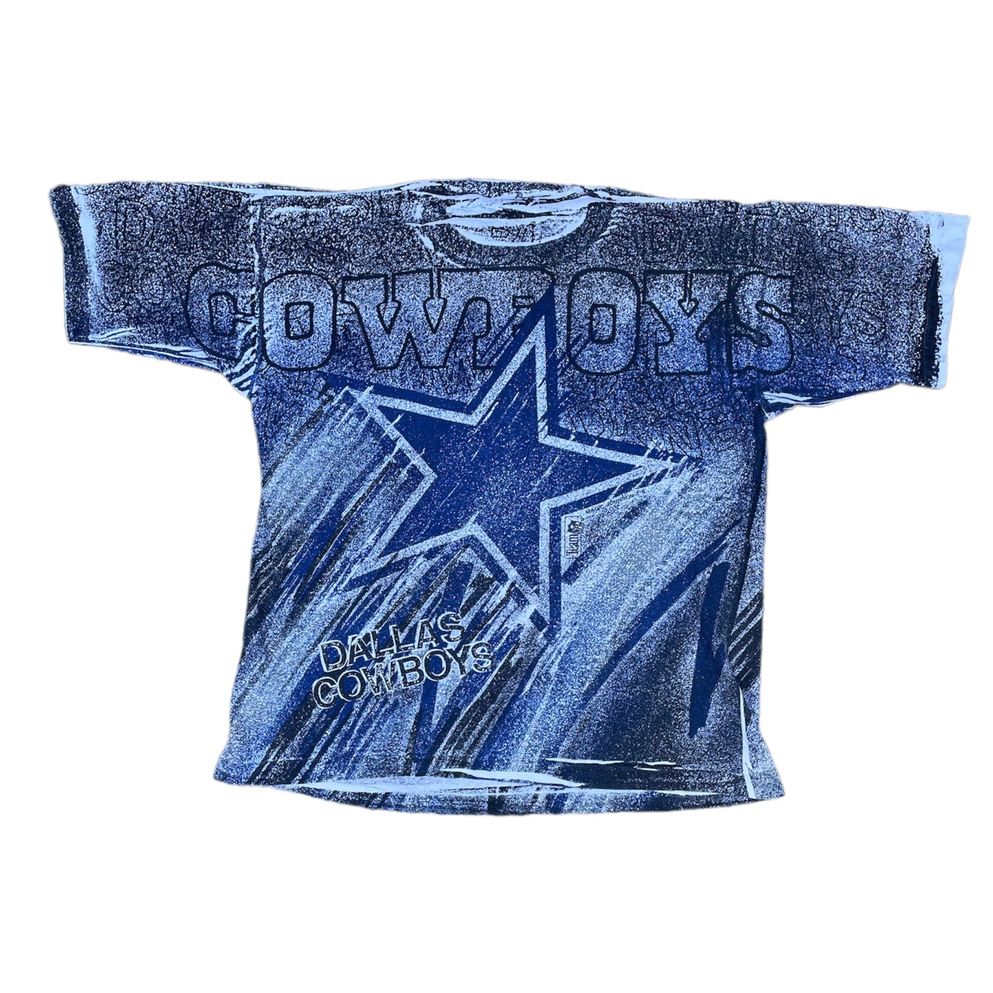 Vintage Dallas Cowboys All Over Print T-Shirt