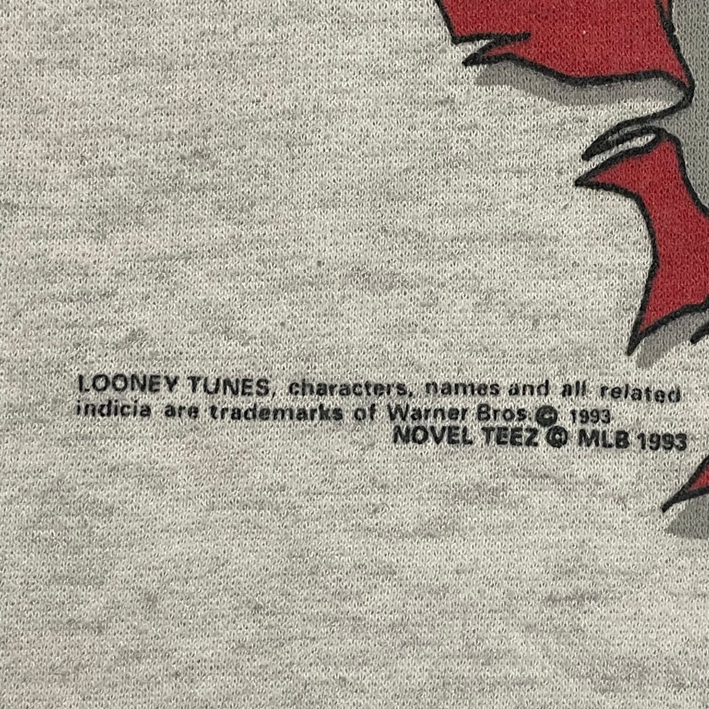 Vintage 1993 Toronto Blue Jays Bugs Bunny Looney Tunes Crewneck