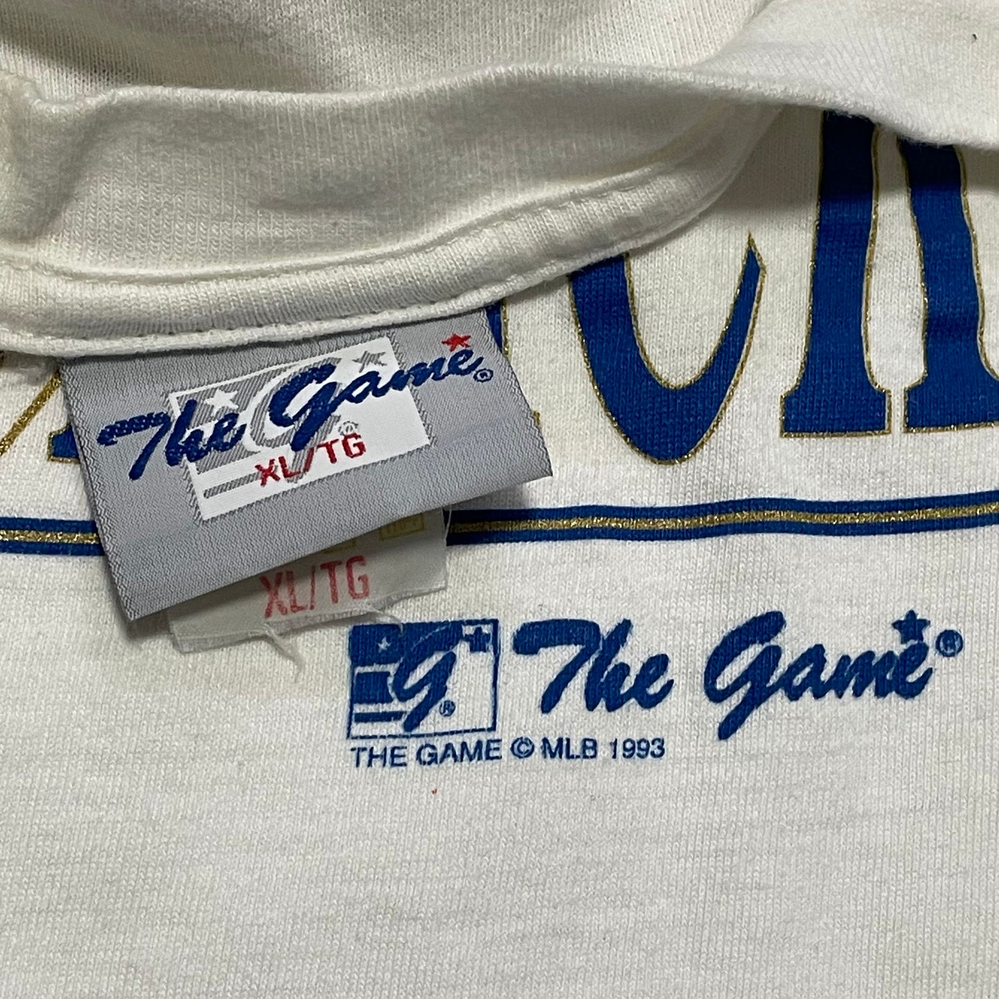 Vintage 1993 Toronto Blue Jays Back to Back World Series Champions T-Shirt