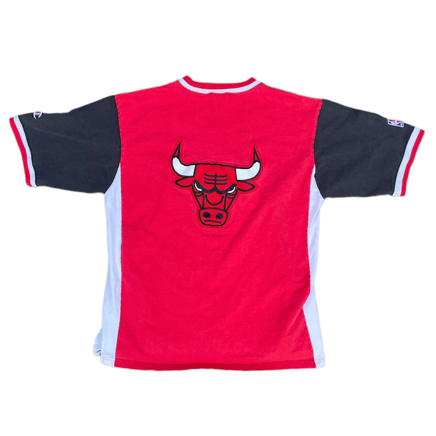 Vintage Champion - Chicago Bulls Official Shooting Shirt of The NBA Jersey 1990s Medium